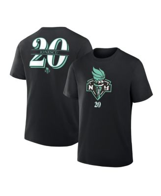 Fanatics - Men's Sabrina Ionescu Black New York Liberty In The Paint Name Number T-shirt