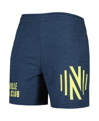 Men's Heather Navy Nashville SC Multi-Logo Shorts