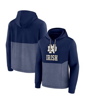 Fanatics - Men's Navy Notre Dame Fighting Irish Winter Camp Pullover Hoodie