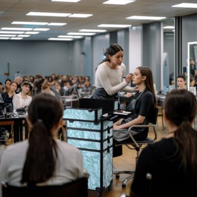 Rolling Makeup Train Case 4in1 Cosmetic Case