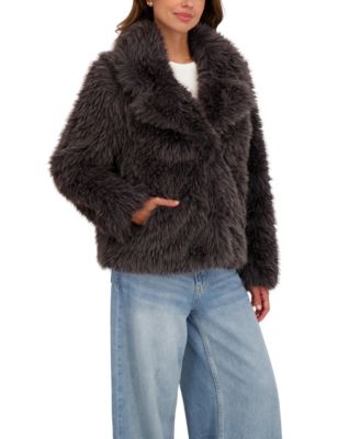 Women's Long Hair Faux Fur Jacket
