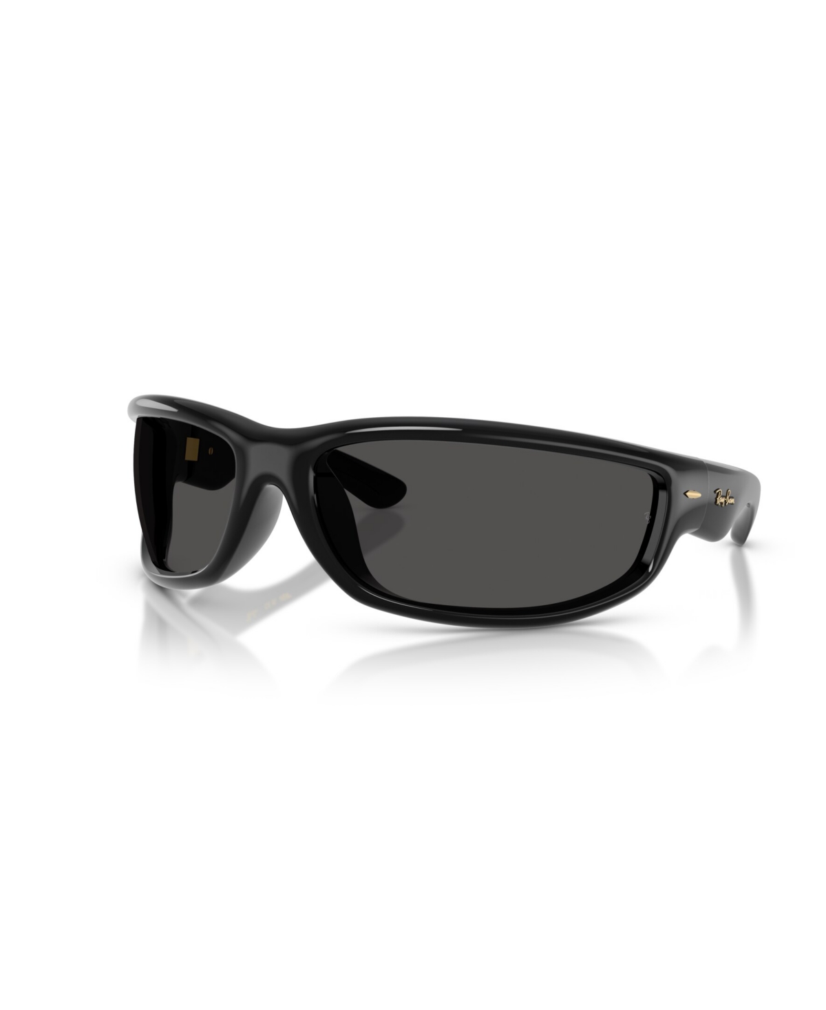 Ray Ban Unisex Ultra Wrap 003 Next Generation Collection Sunglasses, Rb4941 In Black