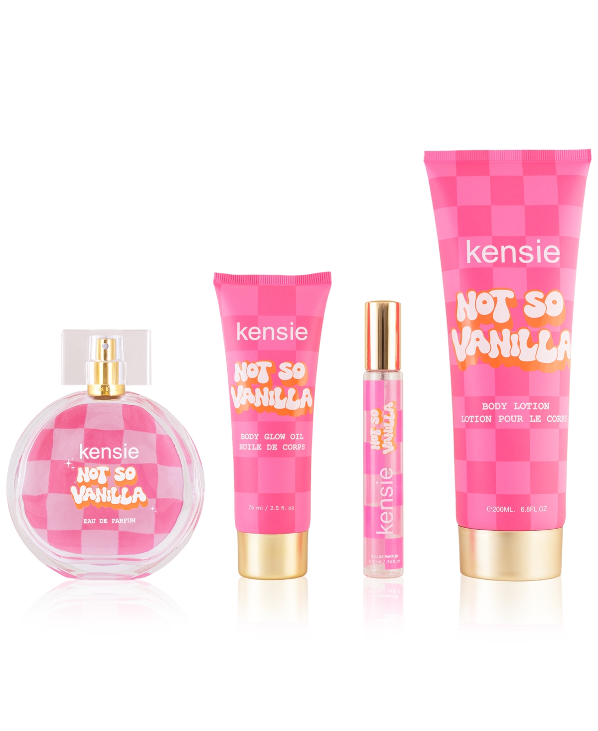 Kensie 4-pc. Not So Vanilla Eau De Parfum Gift Set In Transparent