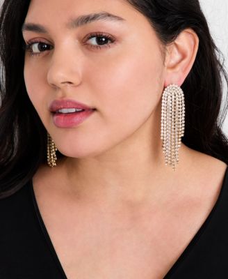 Crystal Shaky Chandelier Earrings, Macy's Exclusive