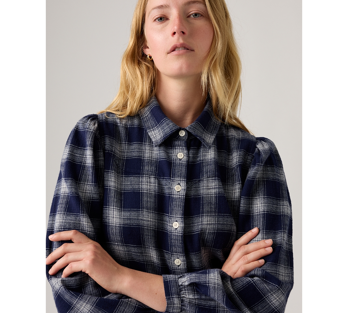 Levi's Women's Journey Western Point Collar Shirt In Multi