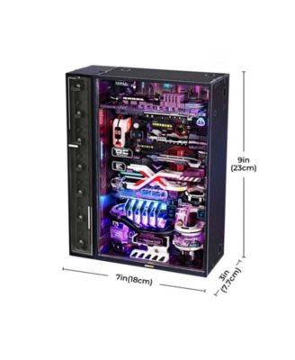 3D Puzzles Building Toy Sets Marble Run Model Kits Adults DIY Powered Model Kit for Adults Kids, Multicolored, 11.22"9.45"4.25