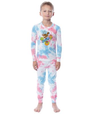 Big Girls Relp! Daphne Velma Character 2PC Tie-Dye Pajama Set