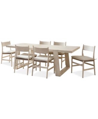 Dwell 7 Pc. Dining Set (Rectangular Table & 6 Wood Side Chairs)