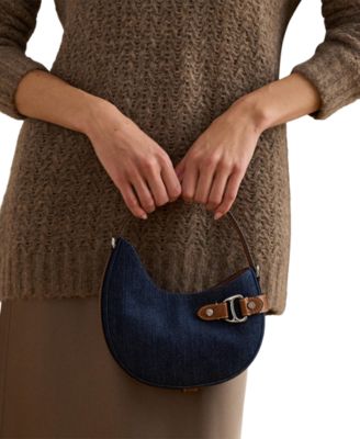 Lauren Ralph Lauren - Denim Mini Tasha Crossbody Bag
