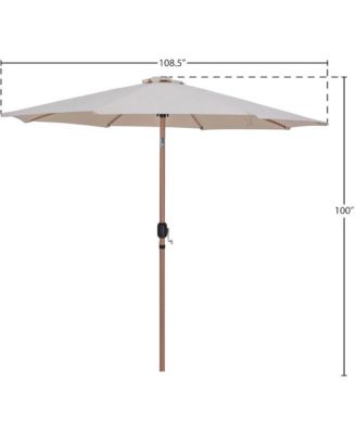 Fiji Beige Fabric Patio Umbrellas