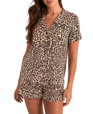 Women's Jane Pajama Shirt & Shorts Set