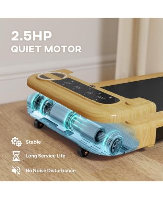 Walking Pad, Under Desk Treadmill with Wider Belt, Remote Control