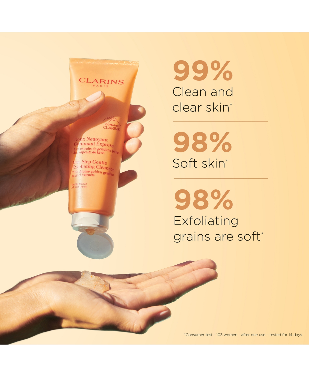 Clarins 2-pc. Cleanse & Exfoliate Set In Transparent