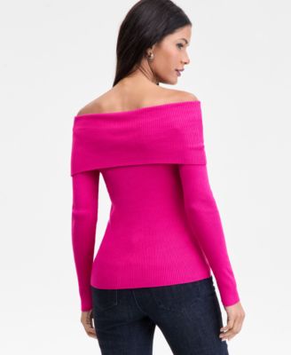 Women's Off-The-Shoulder Sweater, Macy's Exclusive