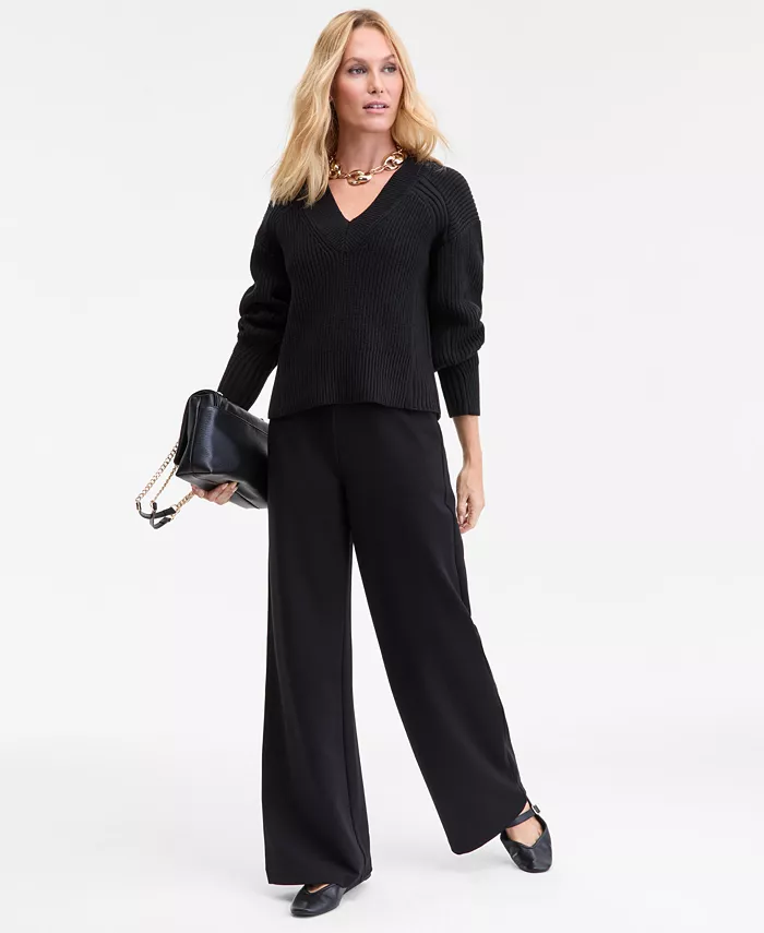 Women's Directional Ribbed Sweater - thumbnail 2