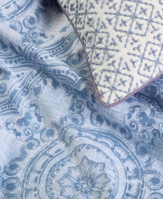 Lyra Medallion 3-Pc. Duvet Cover Set, Full/Queen, Macy’s Exclusive