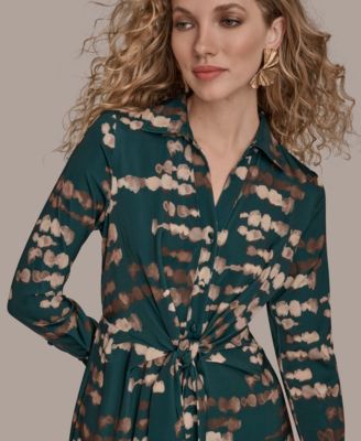 Women's Satin A-Line Midi Dress