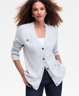 Women's Pocket Cardigan, Macy's Exclusive
