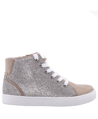 Big Girls Kula Crystal High Top Sneakers