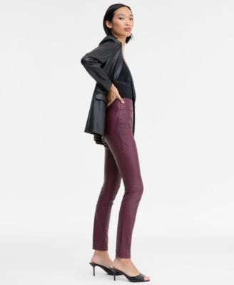 Women's Faux-Leather Leggings, Macy's Exclusive