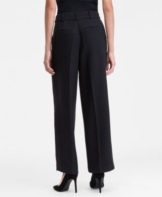 Women's Studded Tab-Waist Trousers, Macy's Exclusive