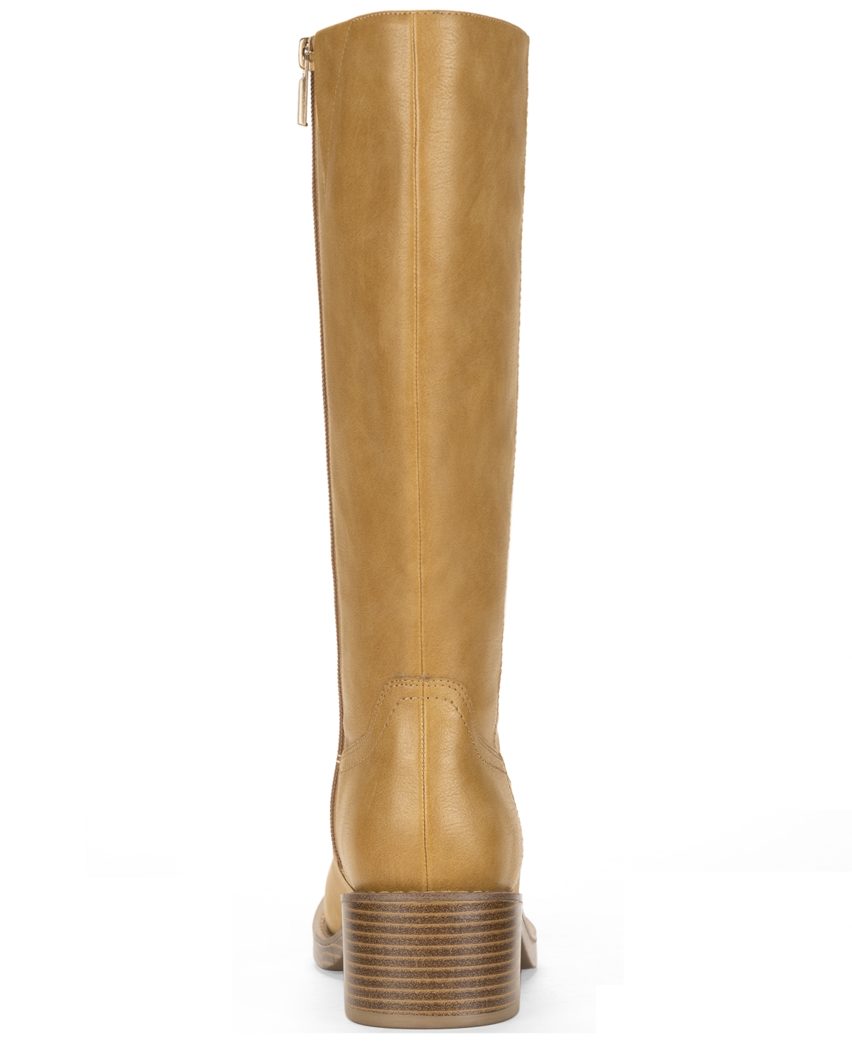 Wild Pair Women's Warblerr Wide Calf Square Toe Tall Boots, Macy's Exclusive In Yellow