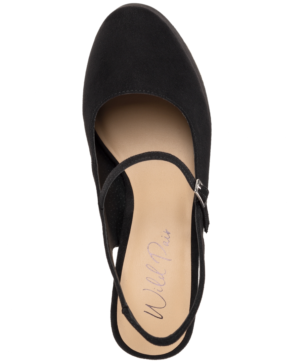 Wild Pair Women's Ciehna Round Toe Platform Pumps, Macy's Exclusive In Black