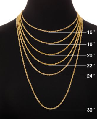 Cubic Zirconia Pav&eacute; Monogram U Pendant 18" Necklace in 18k Gold Over Sterling Silver, Created for Macy's