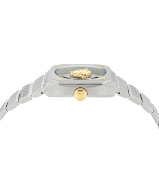 Women's Swiss Medusa Antares Stainless Steel Bracelet Watch 35mm