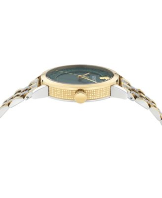 Men's Swiss Albireo Two-Tone Bracelet Watch 40mm