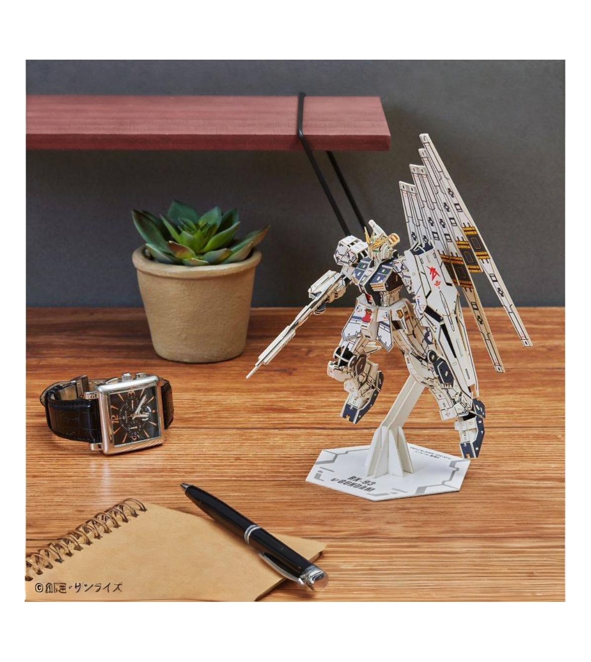 Flash Popup 3D Diy Puzzle: Rx-93 v-Gundam si-gu-mi Pro: Premium Mobile Suit