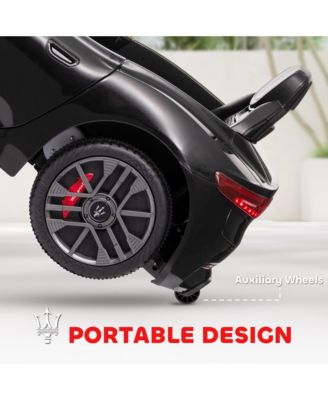 12V Kids Electric Car Licensed with Auxiliary Wheel, Remote,