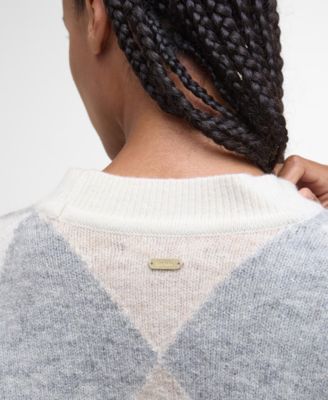 Women's Jacquard Patterned Cardigan