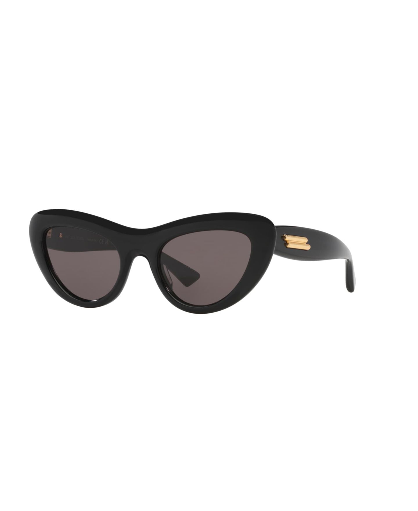 Женские солнцезащитные очки Bottega Veneta Cat Eye, BV1282S 6J000435, цвет: Чёрный — фото 1