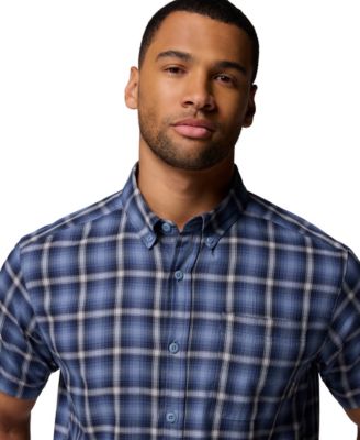 Men's Rapid Rivers Short Sleeve Plaid Shirt
