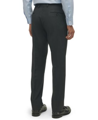 Men's Classic-Fit Stretch Wool Blend Suit Separates Pant 