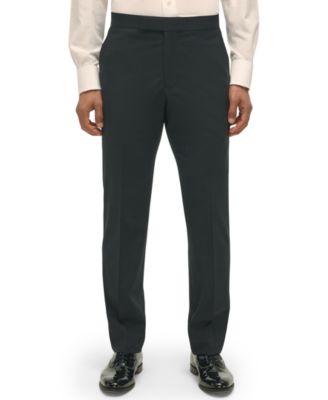 Brooks Brothers - Men's Classic-Fit Wool Blend Tuxedo Suit Pants