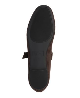 Women's Mary Jane Strap Knit Flats