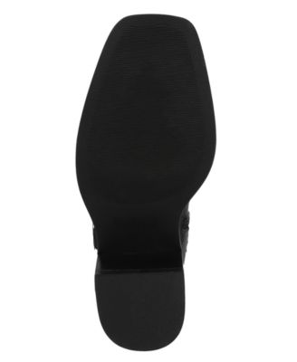 Women's Diego Tall Harness Strap Block Heel Western Boots