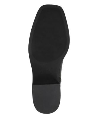 Women's Delores Square Toe Studded Buckle Booties