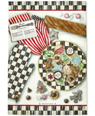 MacKenzie-Childs - Christmas Cookie Recipe Dish Towel