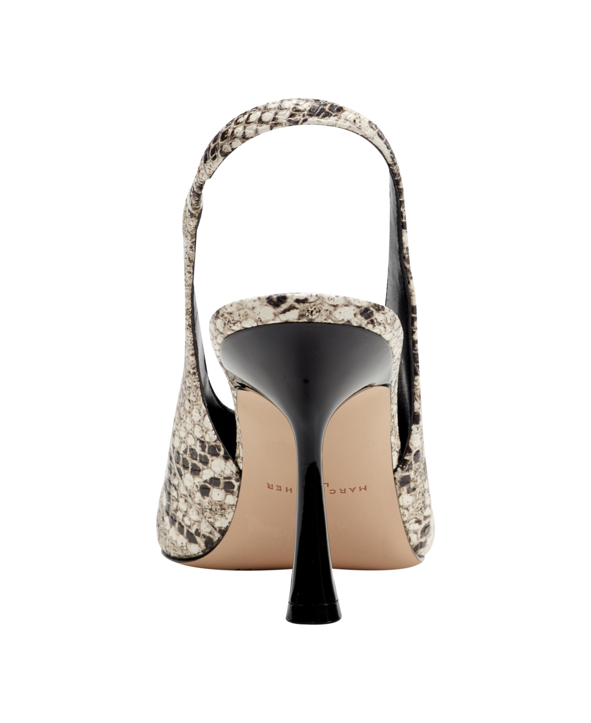 Marc Fisher Ltd Women's Esther Leather Slingback Pump In Neutral