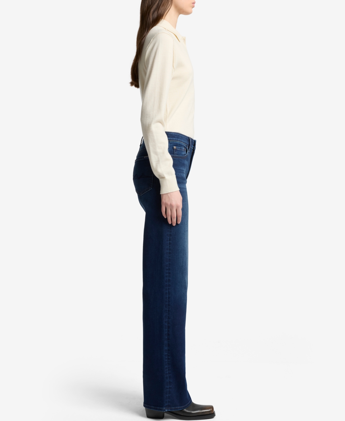 7 For All Mankind Women's Alexa Wide-leg Jeans In Blue
