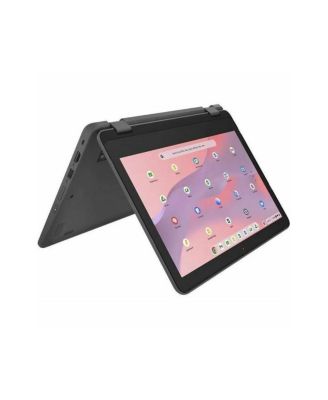 300e Yoga Chromebook Gen 4 11.6" HD 2-In-1 Touchscreen Laptop, MediaTek Kompanio 520 2.0GHz, 4GB RAM, 32GB eMMC, ChromeOS, Graphite