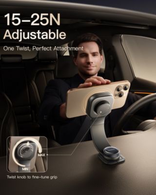 MagSafe Car Mount, Magnetic Dashboard Phone Holder Compatible with MagSafe Smartphones