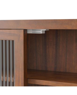 CASAINC 24.8" Vintage Wall-Mounted Bathroom Cabinet with Glass Double Doors, 3 Tiers and Towel Rack