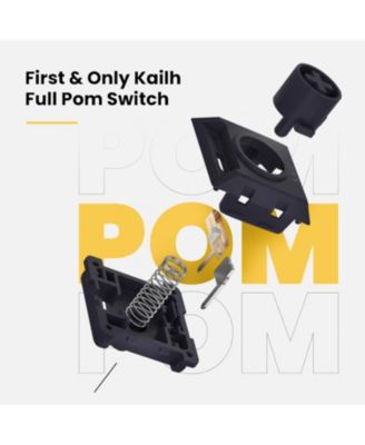 Flow84 Low-Profile Mechanical Keyboard & Mouse Set, 75% Wireless Rechargeable Keyboard with Bluetooth and Wired Connection