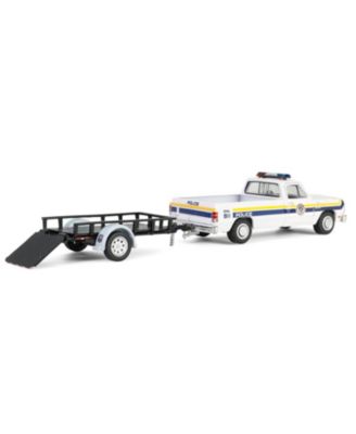 1/64 1990 Dodge Ram D-250 Trailer Philadelphia PA Police Hot Pursuit Tow