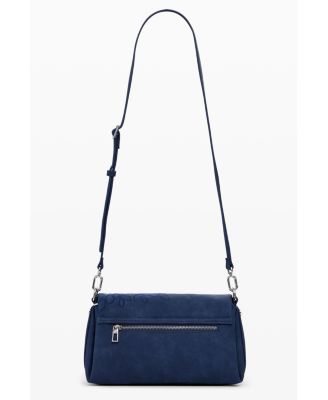 Women's Small crossbody bag with mandala embossing