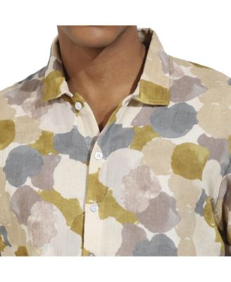 Men's Multicolour Abstract Print Shirt